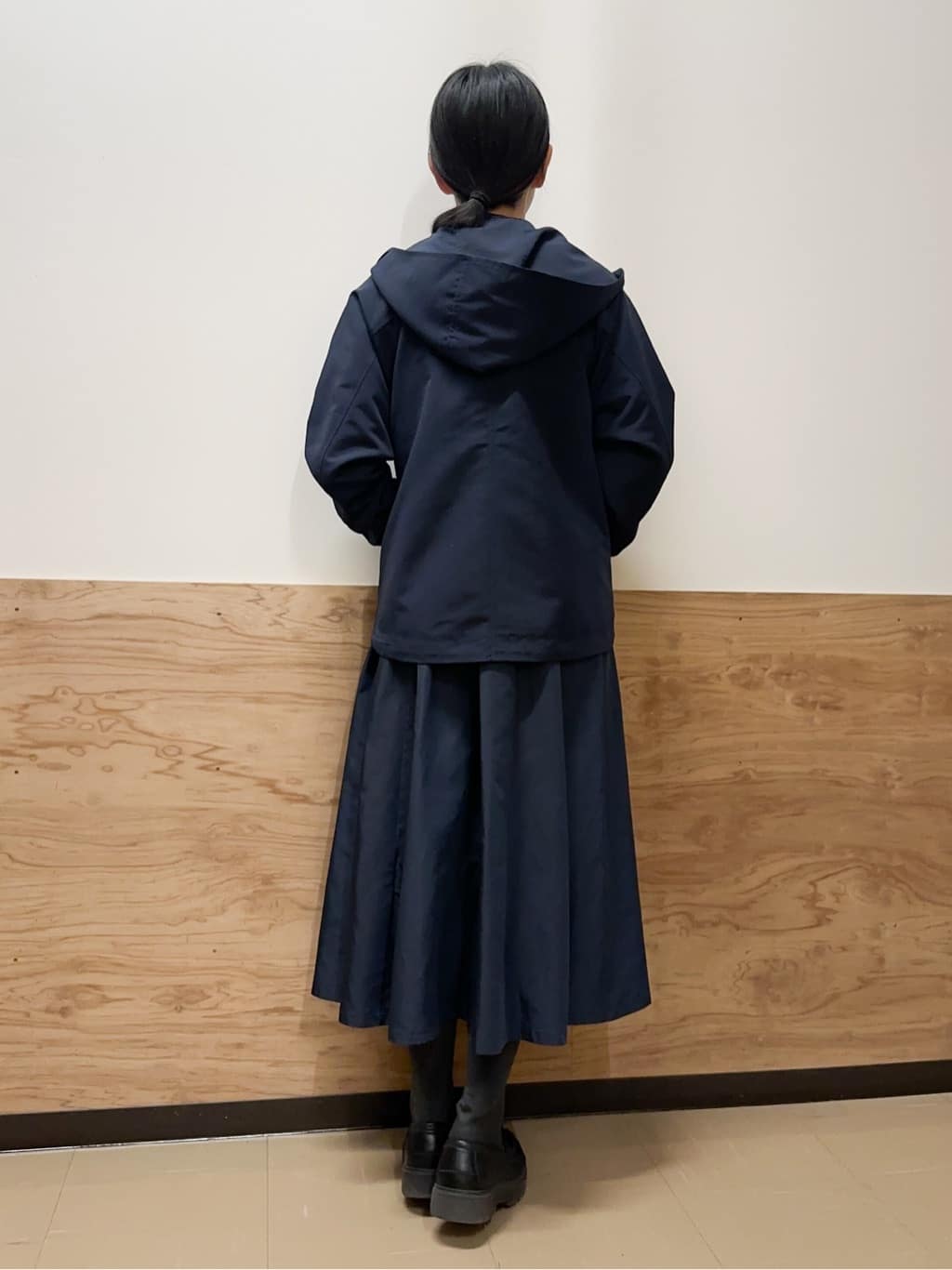 すーさんの「grove｜【貴島明日香さん着用】【撥水】きれいめに着こなせるマウンテンパーカ」を使ったコーディネート