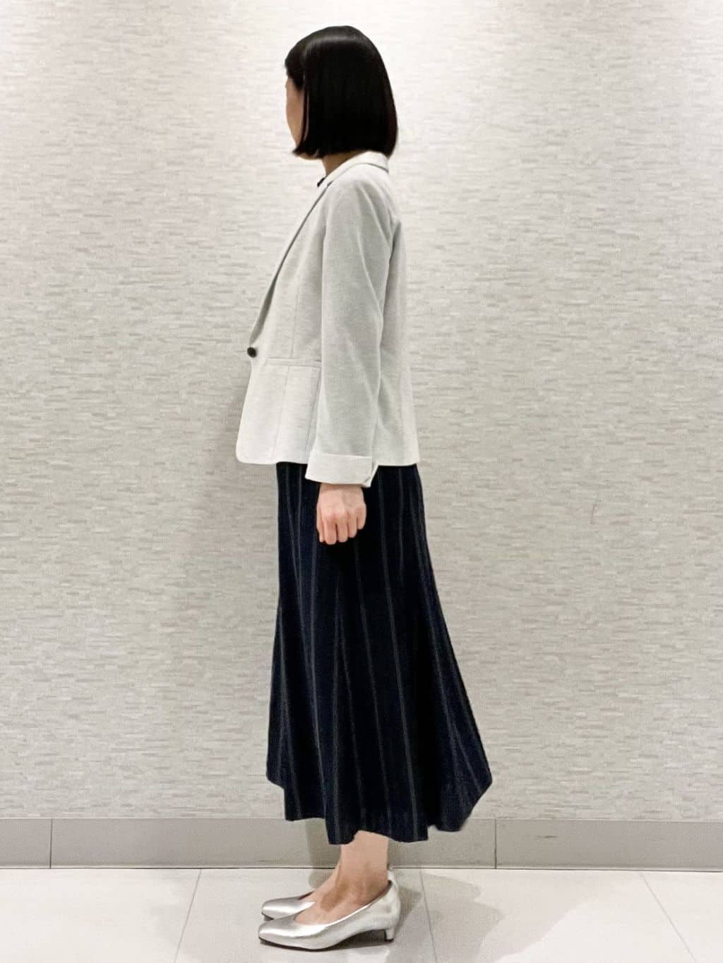 marikoさんの「Reflect｜【SS-4Lサイズ／UVカット／接触冷感】匠ジャケット／ベーシックテーラード」を使ったコーディネート