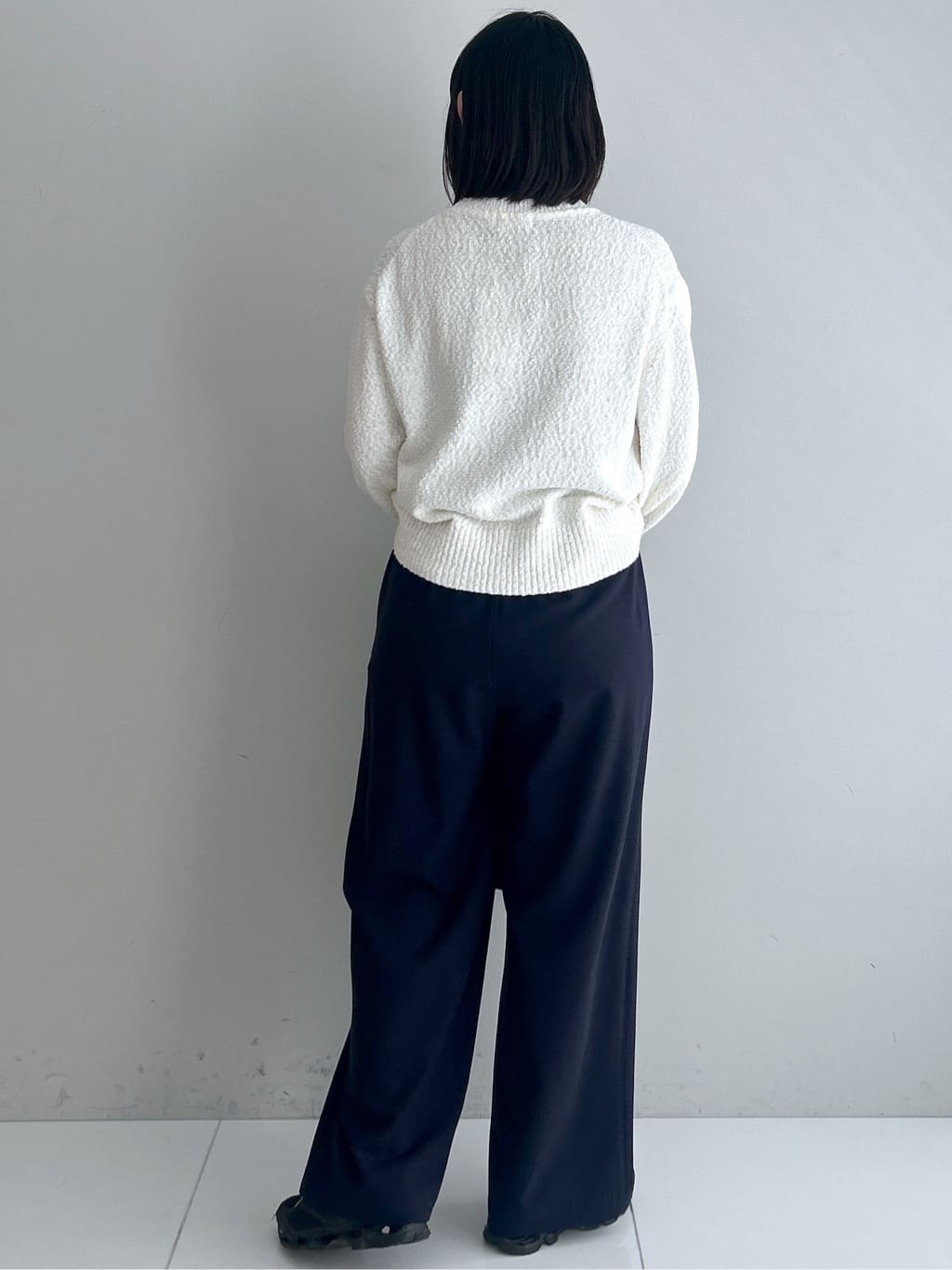 Hirokaさんの「Dessin｜【洗える】ローゲージコットンニット」を使ったコーディネート