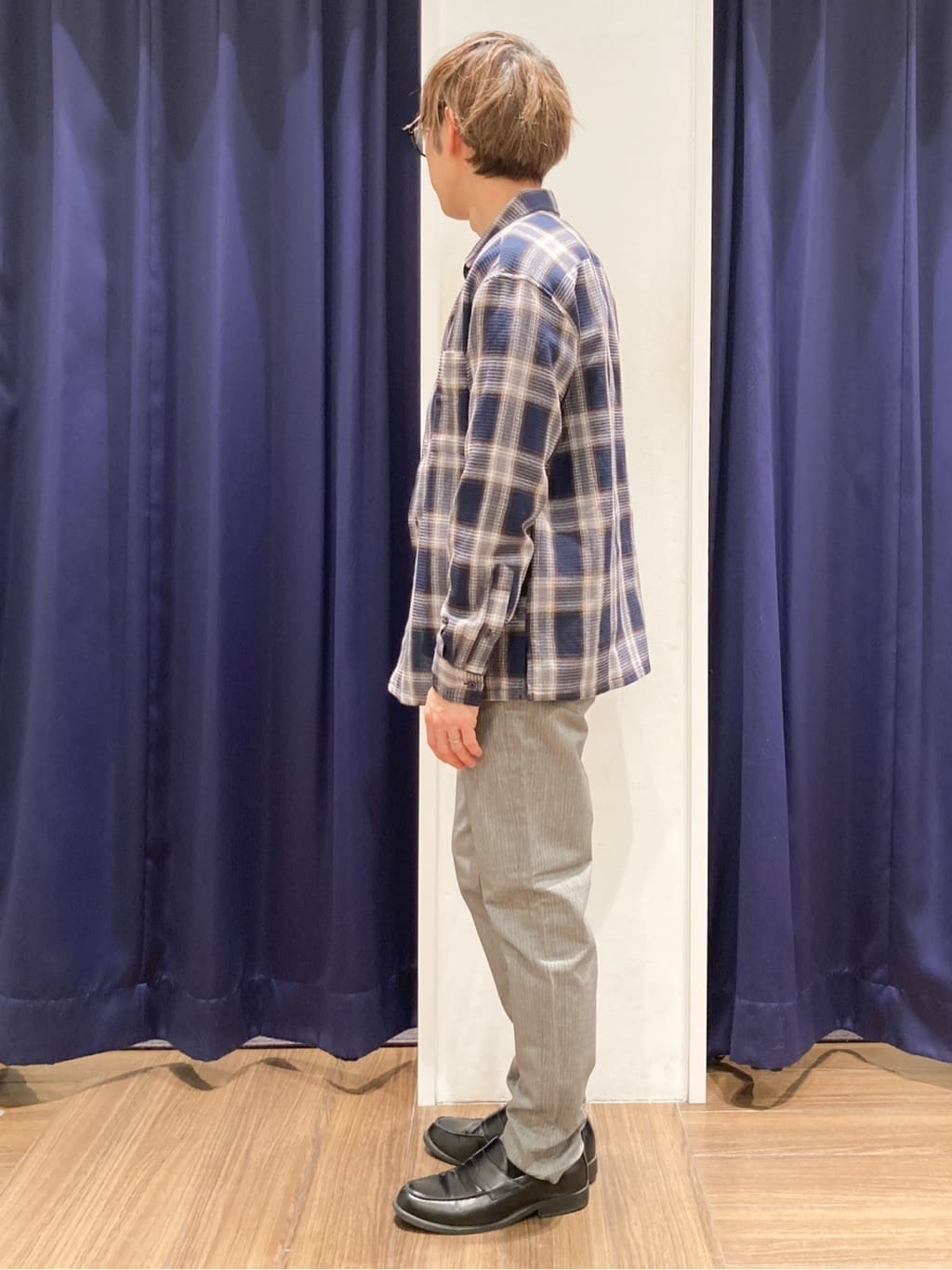 つーじーさんの「THE SHOP TK｜【大人のデイリースタイルを格上げ】ジャカードリンクススウエット　洗濯機OK」を使ったコーディネート
