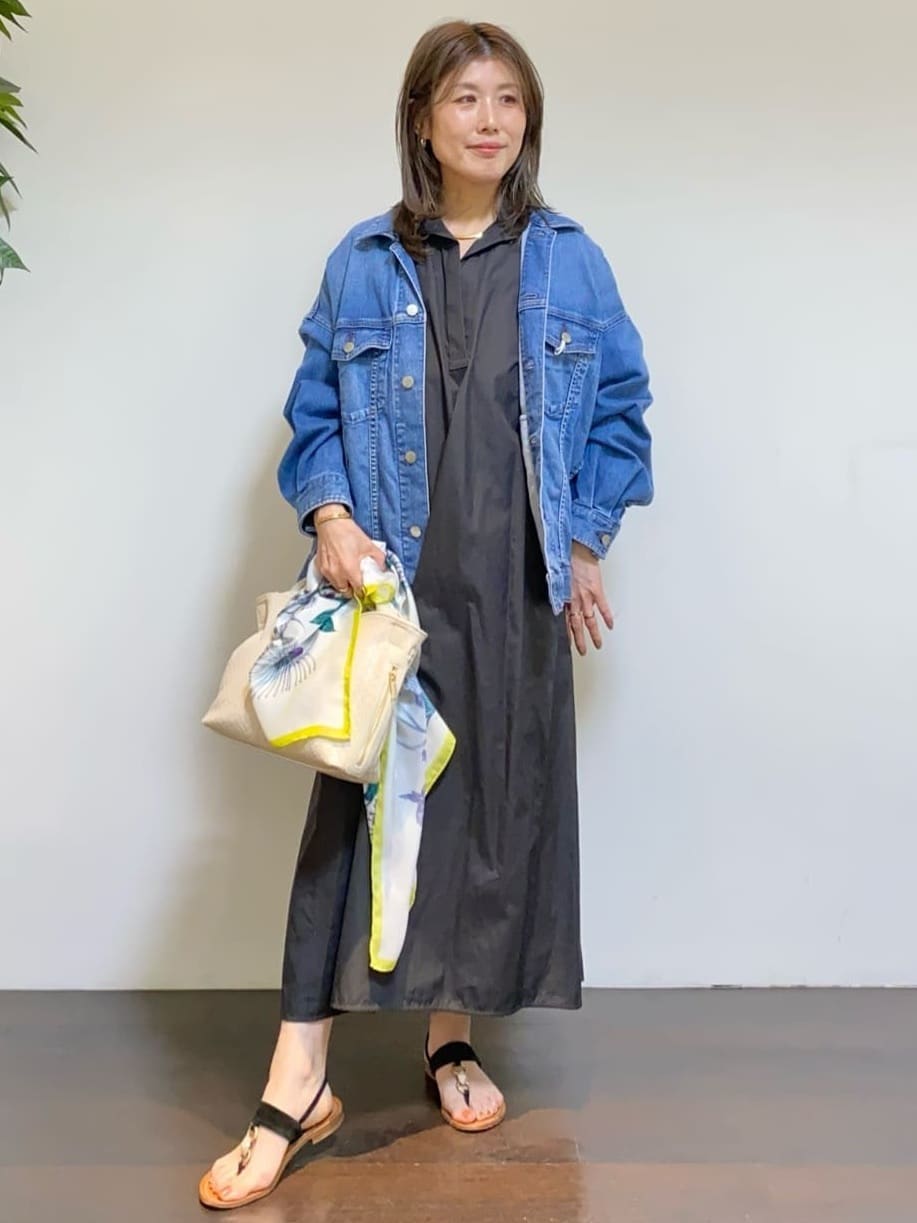tomoさんの「UNTITLED｜【Healthy DENIM】別注Bran／デニムジャケット」を使ったコーディネート