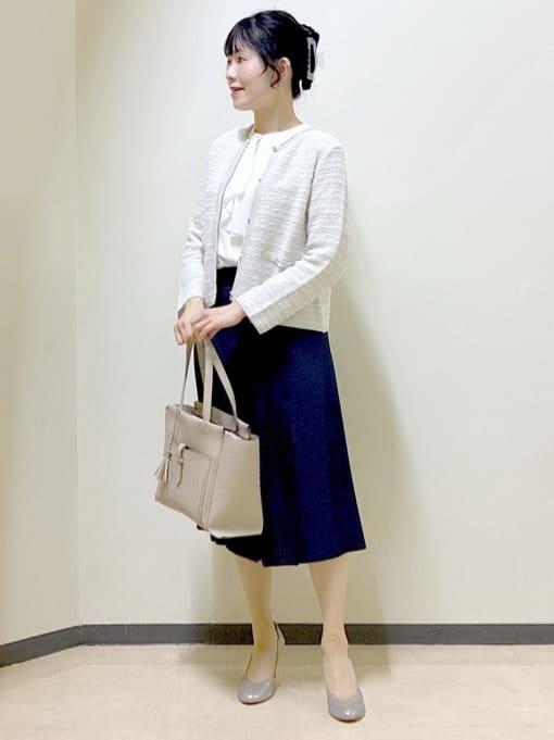  beni_gingerさんの「Reflect｜【ライトアウター／ゆったりシルエット／気軽な羽織に◎】ドライタッチカーディガン」を使ったコーディネート