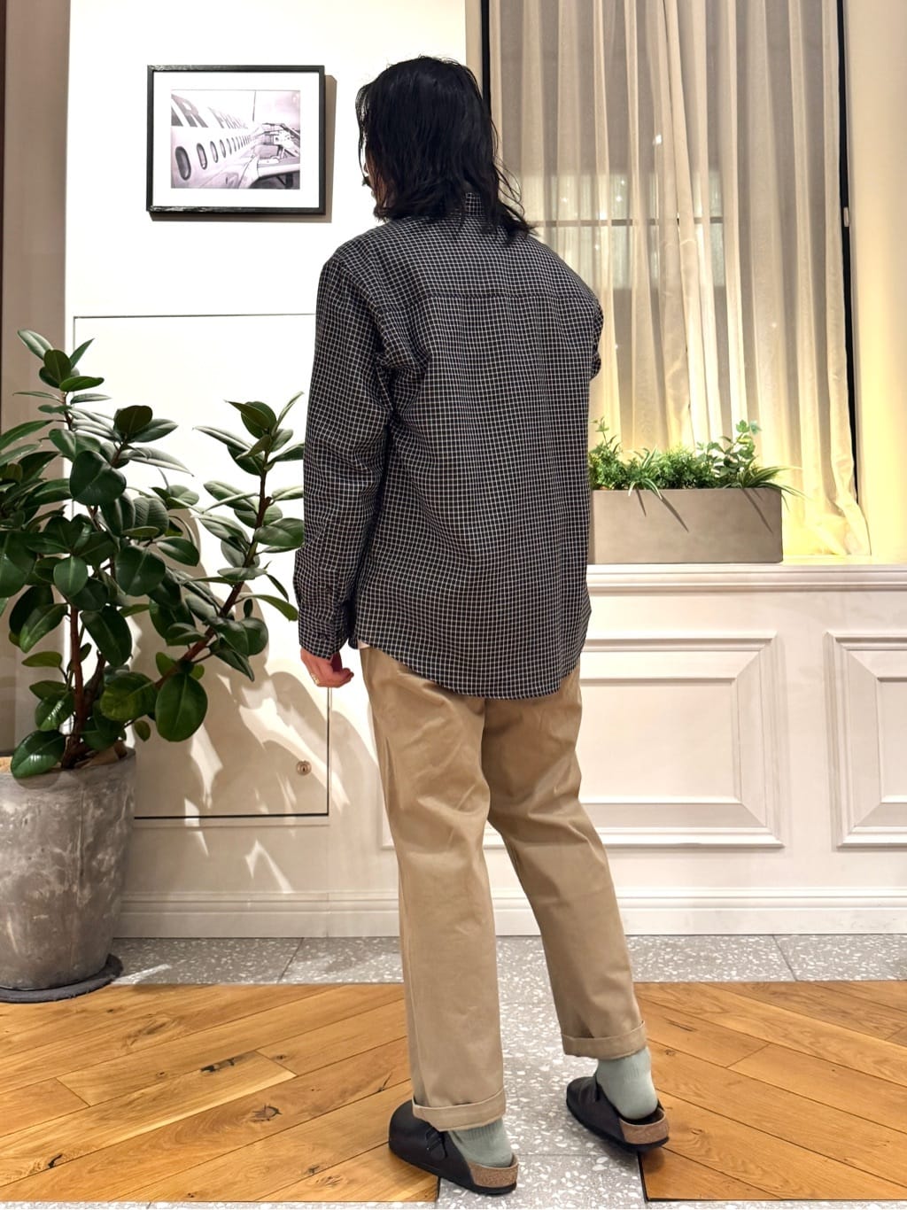 kawarataniさんの「DRESSTERIOR｜ミニチェックシャツ」を使ったコーディネート