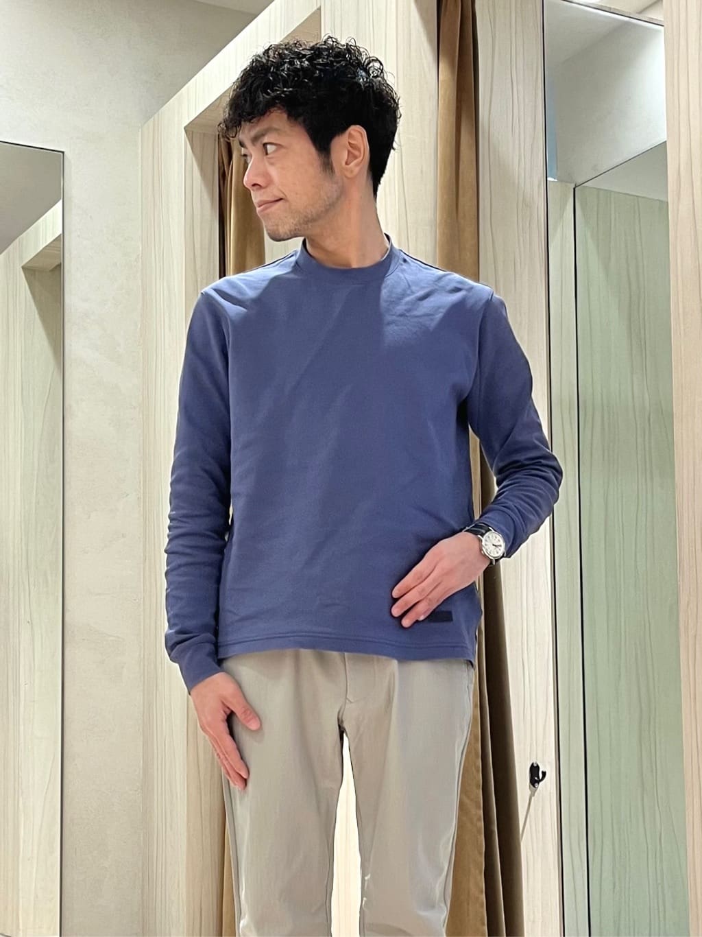 URAさんの「TAKEO KIKUCHI｜ストレッチ テーラードＴシャツ」を使ったコーディネート