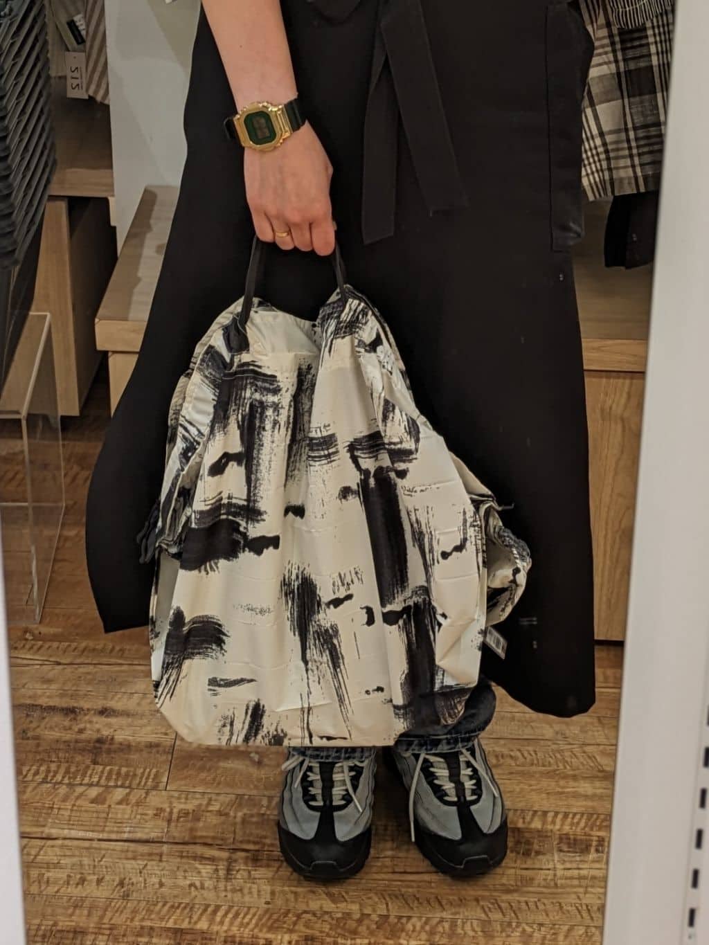shino.さんの「212 KITCHEN STORE｜パッカブルバッグ27L ホワイトバーチ ＜Shupatto  シュパット＞」を使ったコーディネート