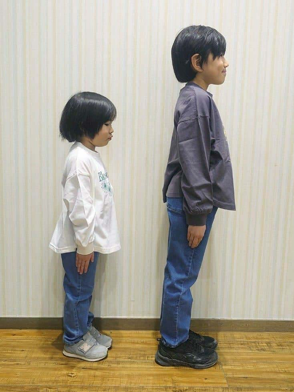 Yuiさんの「SHOO･LA･RUE｜【100-150cm/選べる2柄】プリントアソート裾ラウンドロンT」を使ったコーディネート