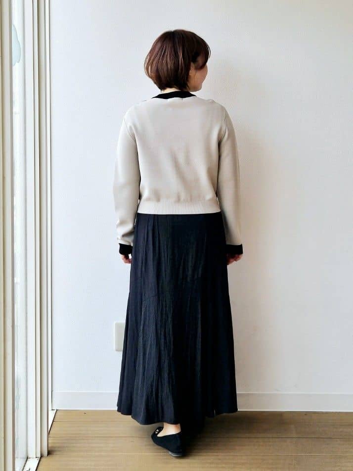 やじまさんの「UNTITLED｜【洗える/ジャケット風】ミラノリブカーディガン」を使ったコーディネート