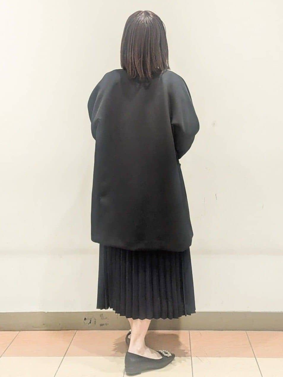 Miさんの「OPAQUE.CLIP｜フォルムスリーブミドルコート【洗濯機OK】」を使ったコーディネート