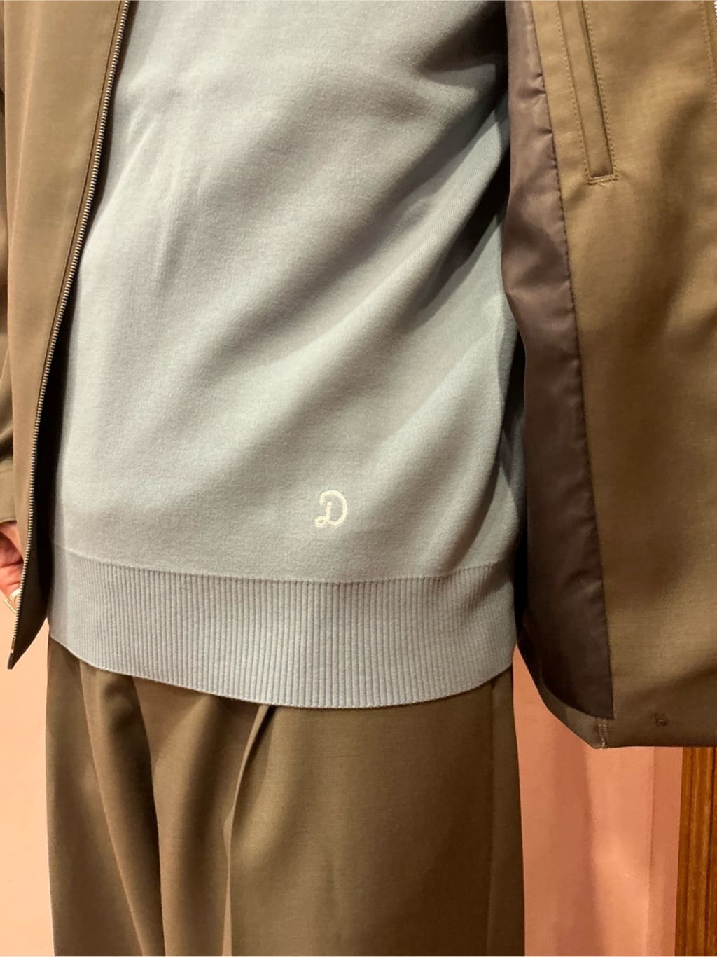 torigoeさんの「DRESSTERIOR｜【ウォッシャブル】ウールハリントン ジャケット」を使ったコーディネート