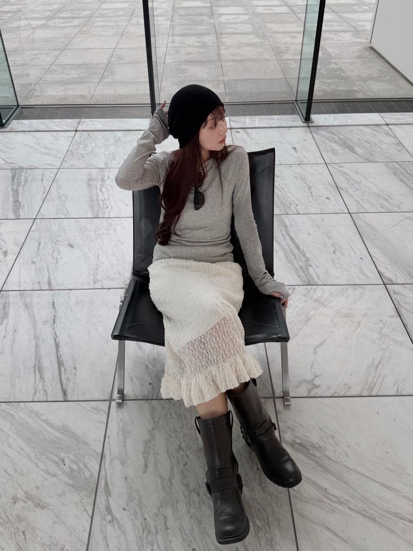 kanamiさんの「CODE A｜backline elastic pullover」を使ったコーディネート