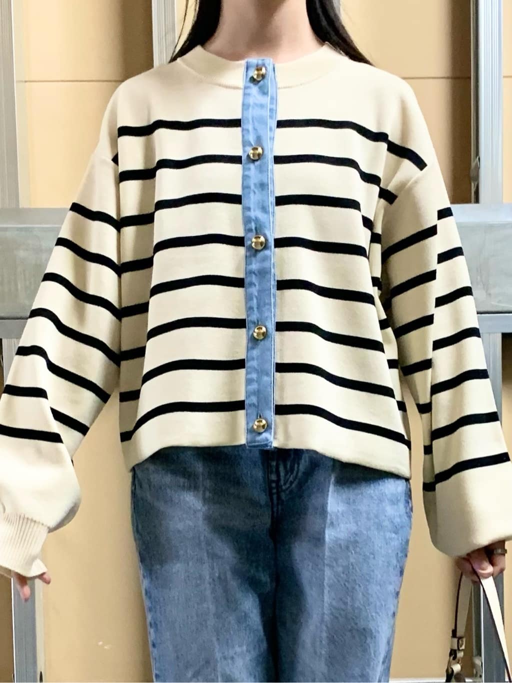 sahoさんの「THE SHOP TK｜AIBO DENIM フレア」を使ったコーディネート