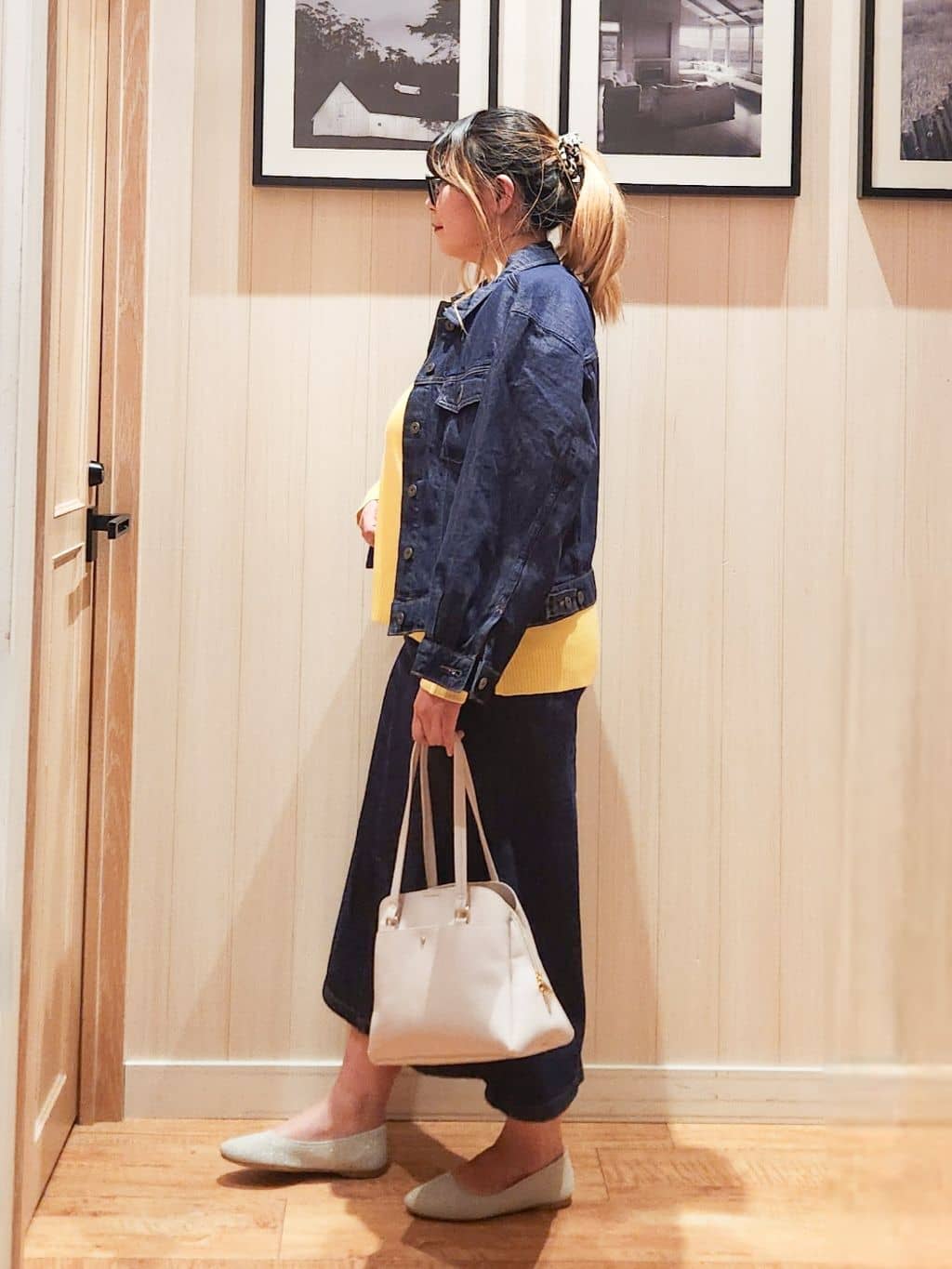 れーやんさんの「SHOO･LA･RUE｜【SHOO・LA・RUE DENIM】羽織るだけでこなれる　オーバーサイズデニムジャケット」を使ったコーディネート