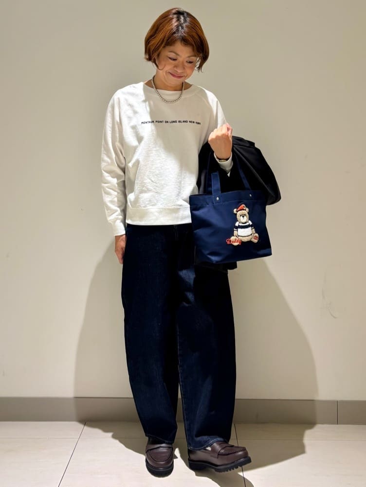 Haruさんの「Dessin｜ダブルジャケット」を使ったコーディネート