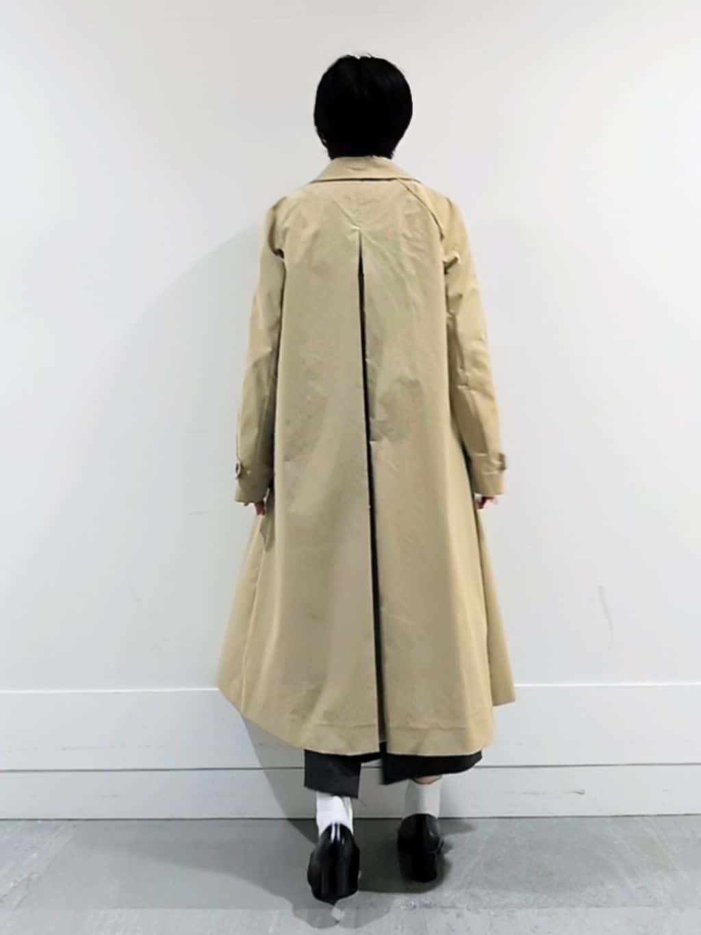 ミズタさんの「UNTITLED｜◆【はっ水/洗える】タスランステンカラーコート」を使ったコーディネート