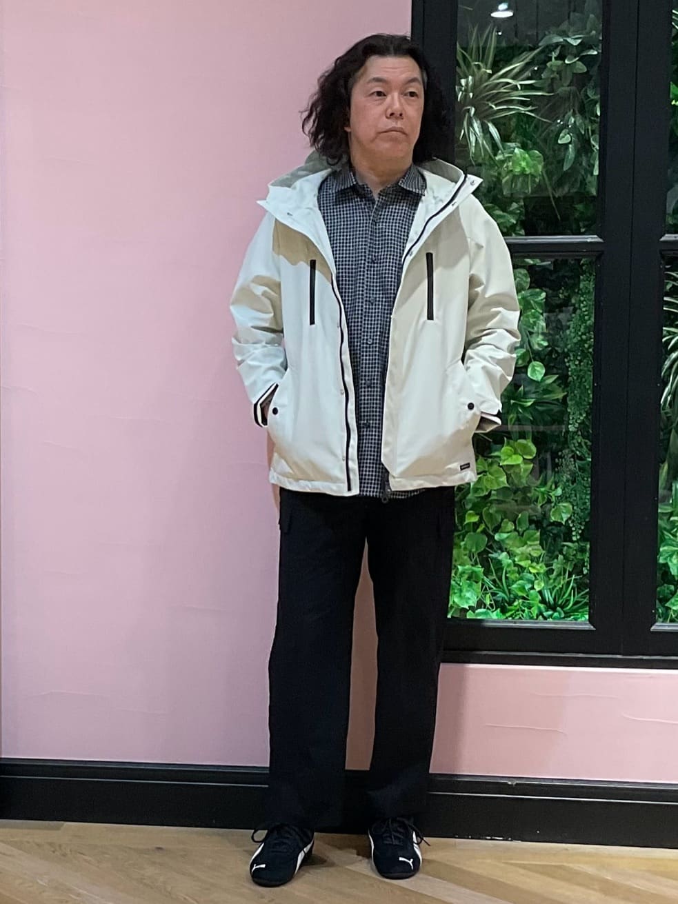 Nagaseさんの「DRESSTERIOR｜【防水/透湿素材/ウォッシャブル】ウォータープルーフ マウンテンパーカー」を使ったコーディネート