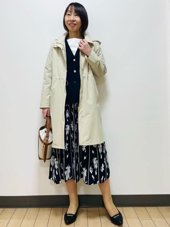 Riiさんの「Reflect｜【中綿ライナー付き】ライナー付きフーデッドロングコート」を使ったコーディネート