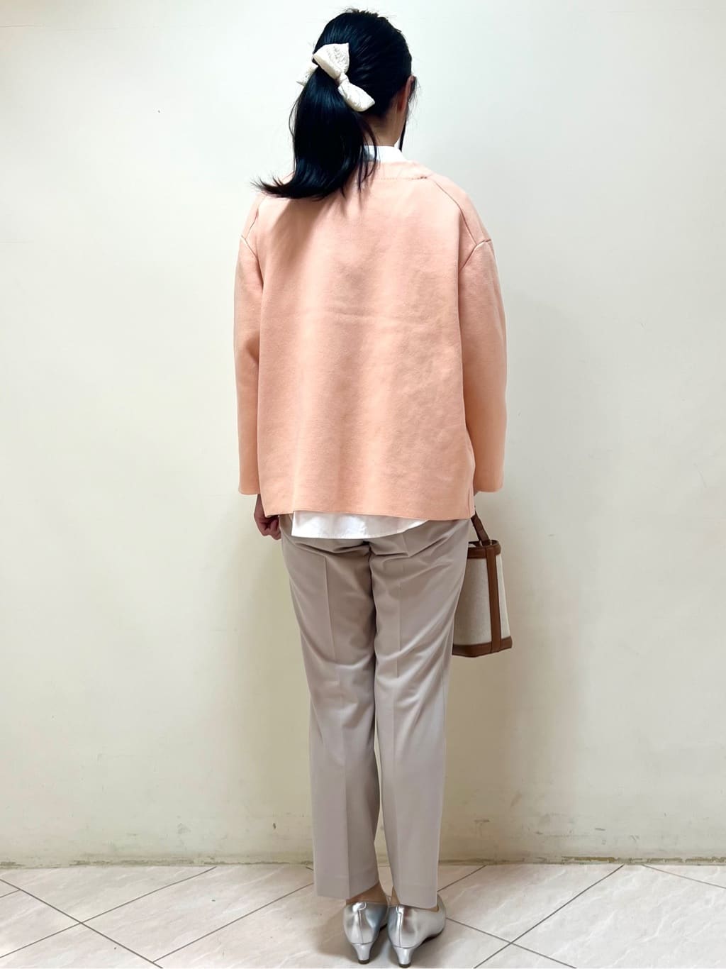 yanaさんの「Reflect｜【着回し力◎】ジャケット風ニットカーディガン」を使ったコーディネート