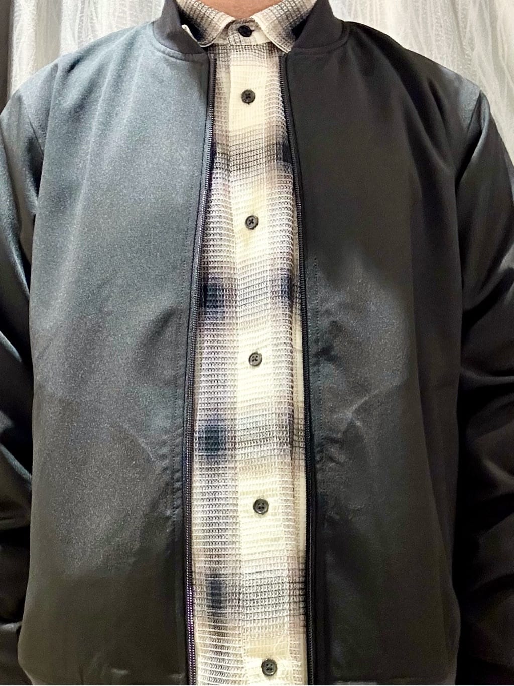 KENJI Iさんの「THE SHOP TK｜FLEX LINE ストレッチリブブルゾン　ストレッチ/防シワ/マシンウォッシャブル/セットアップ可」を使ったコーディネート