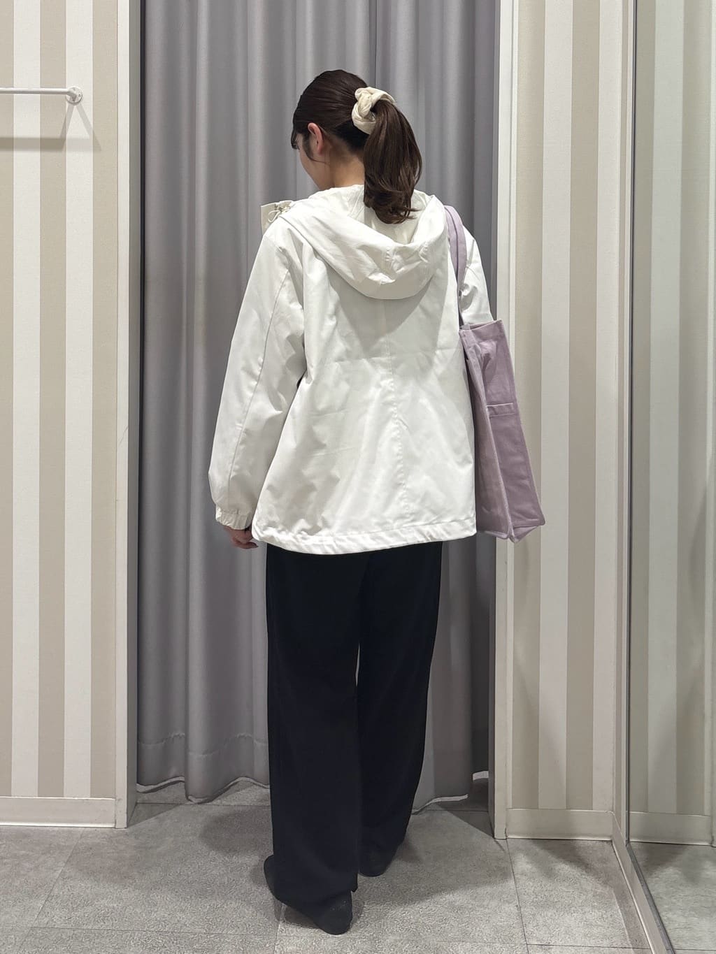 Rikaさんの「SHOO･LA･RUE｜楽にきちんと見られたい　大人カジュアルボーダーニット」を使ったコーディネート