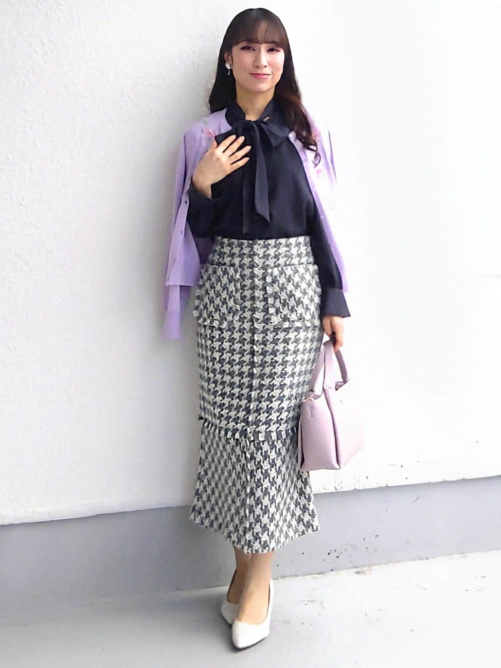 keinaさんの「SunaUna｜【SS～Lサイズ展開／フラワー刺繍】クラフトカーディガン」を使ったコーディネート
