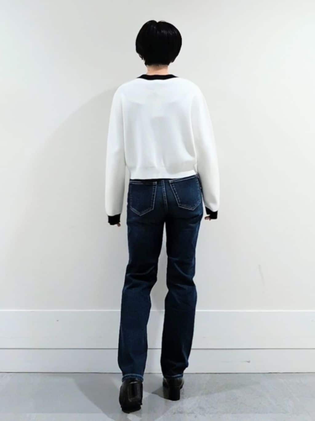 ミズタさんの「UNTITLED｜【古畑星夏さん着用/人気デニム】MAKE&times;DENIMスリムストレート」を使ったコーディネート