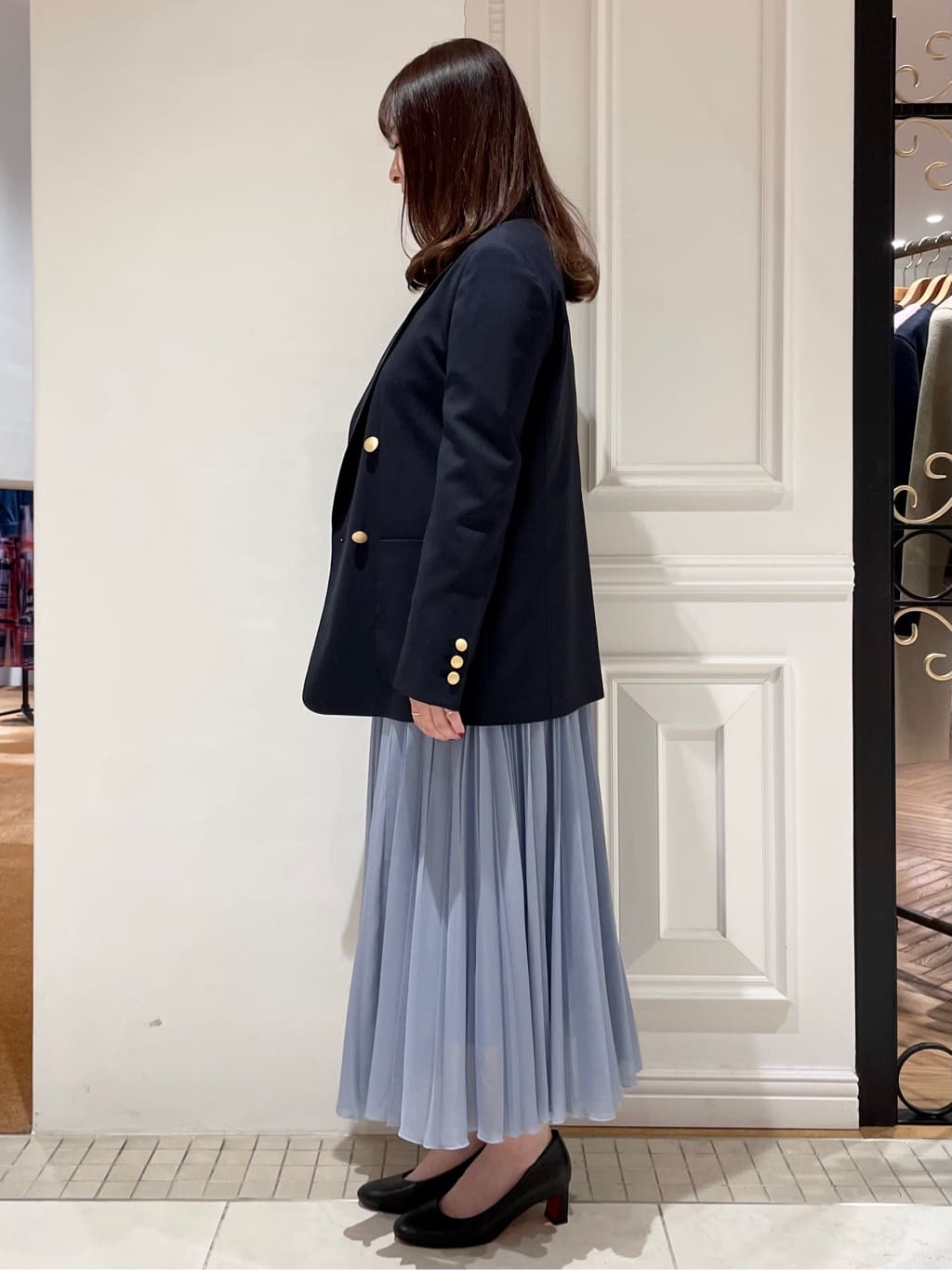 minowaさんの「DRESSTERIOR｜コンフォート ダブルブレザー」を使ったコーディネート