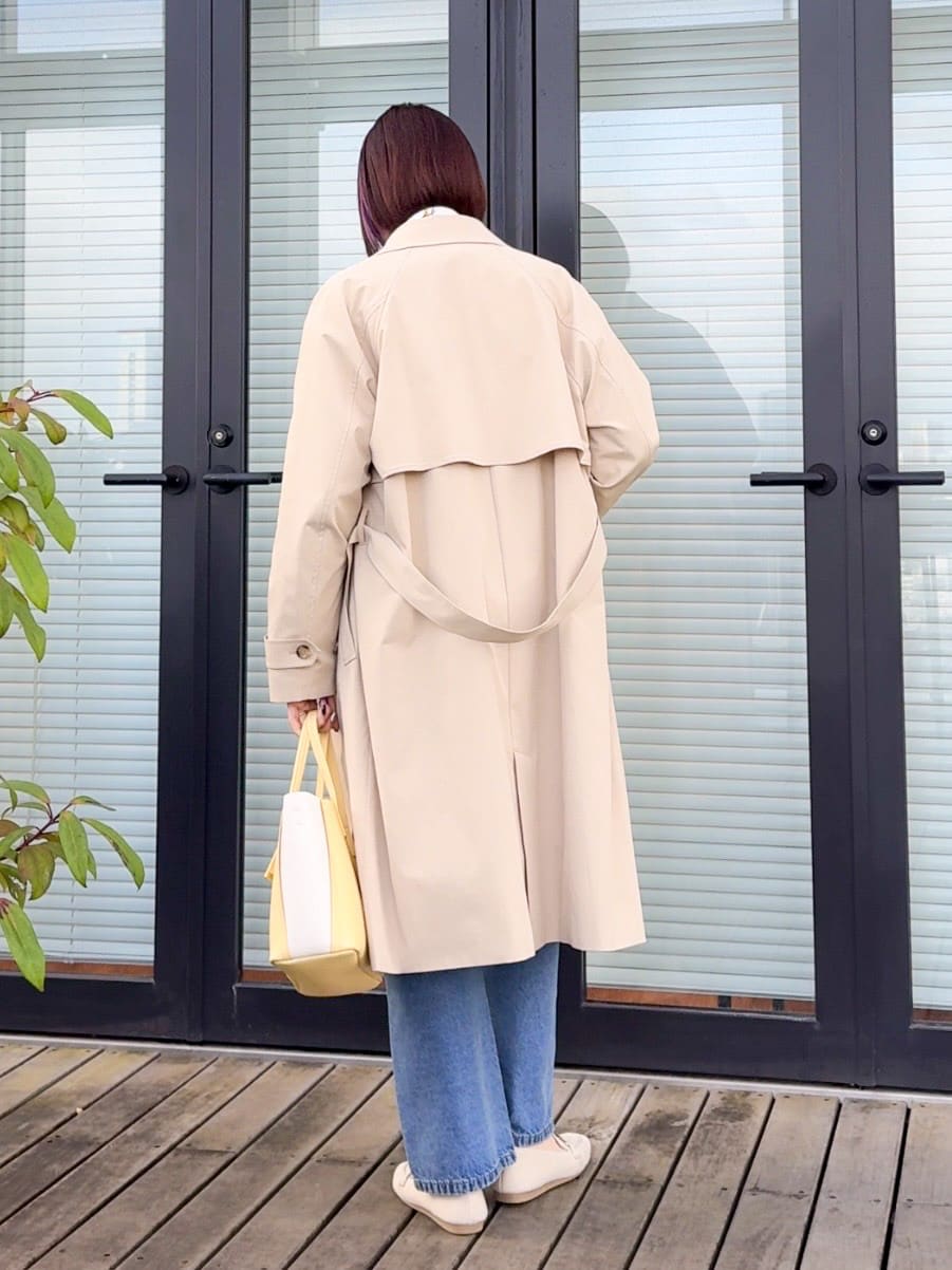 𝐜𝐡𝐢𝐤𝐚さんの「SHOO･LA･RUE｜【SHOO・LA・RUE DENIM】羽織るだけでこなれる　オーバーサイズデニムジャケット」を使ったコーディネート