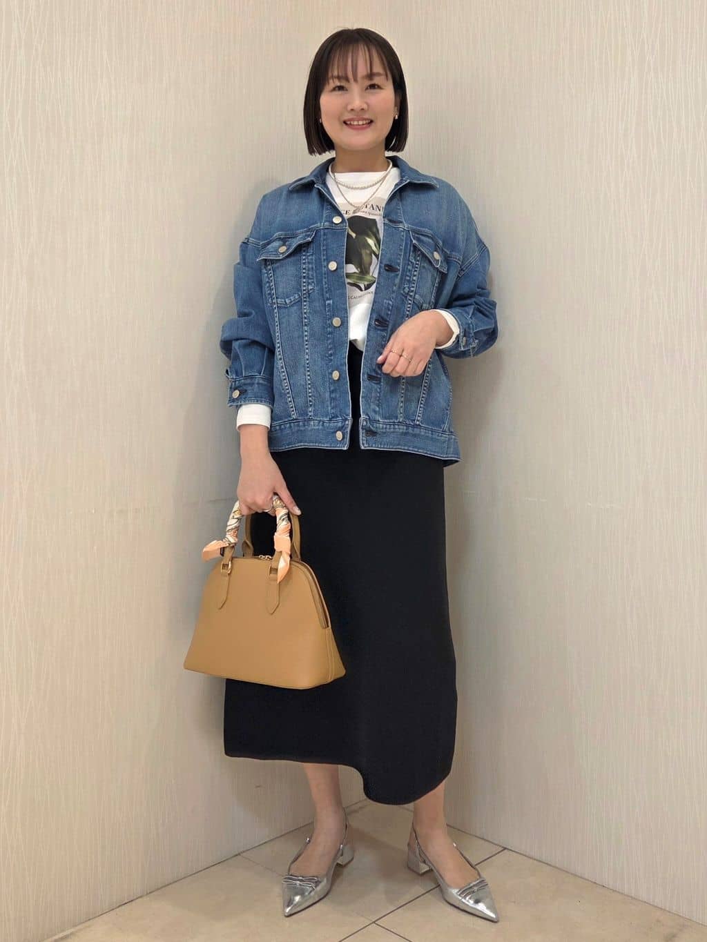 naokoさんの「UNTITLED｜【Healthy DENIM】別注Bran／デニムジャケット」を使ったコーディネート