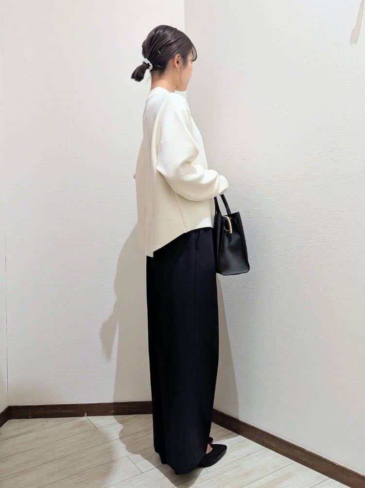 asa.さんの「SHOO･LA･RUE｜【セットアップ可/S-LL/洗濯機可】サッと羽織ってこなれ見え ダブルブレストジレ」を使ったコーディネート