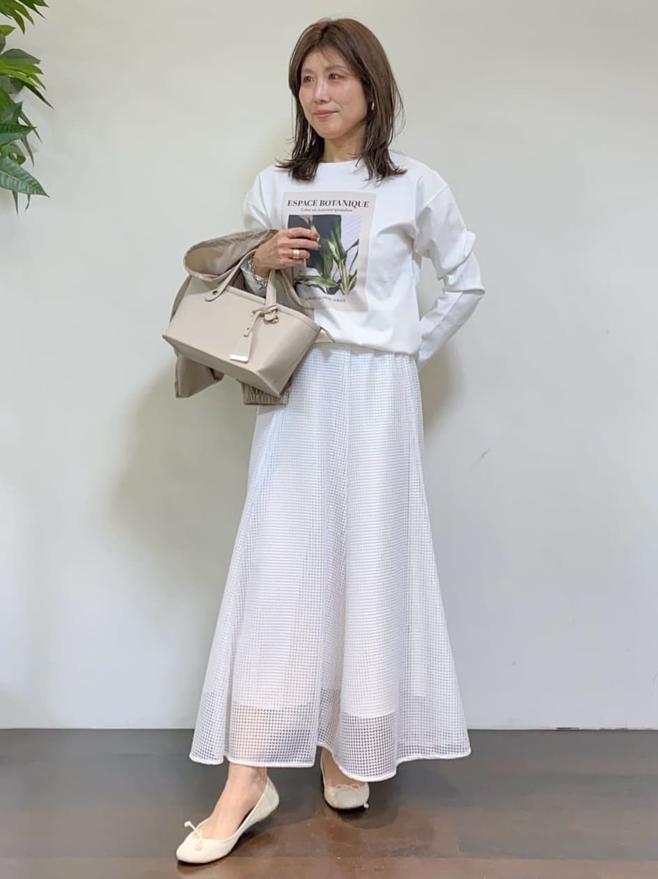 tomoさんの「UNTITLED｜◆【セットアップ可/はっ水】シャイニータイプライターブルゾン」を使ったコーディネート