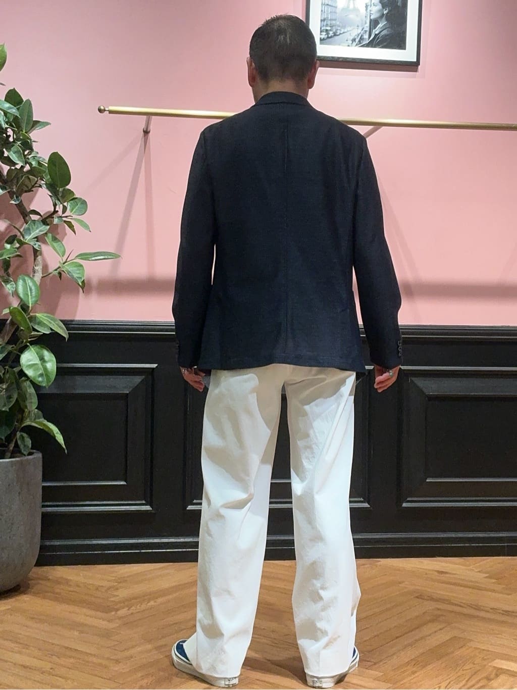torigoeさんの「DRESSTERIOR｜【ウォッシャブル】コットンシルク マルチボーダーニット」を使ったコーディネート