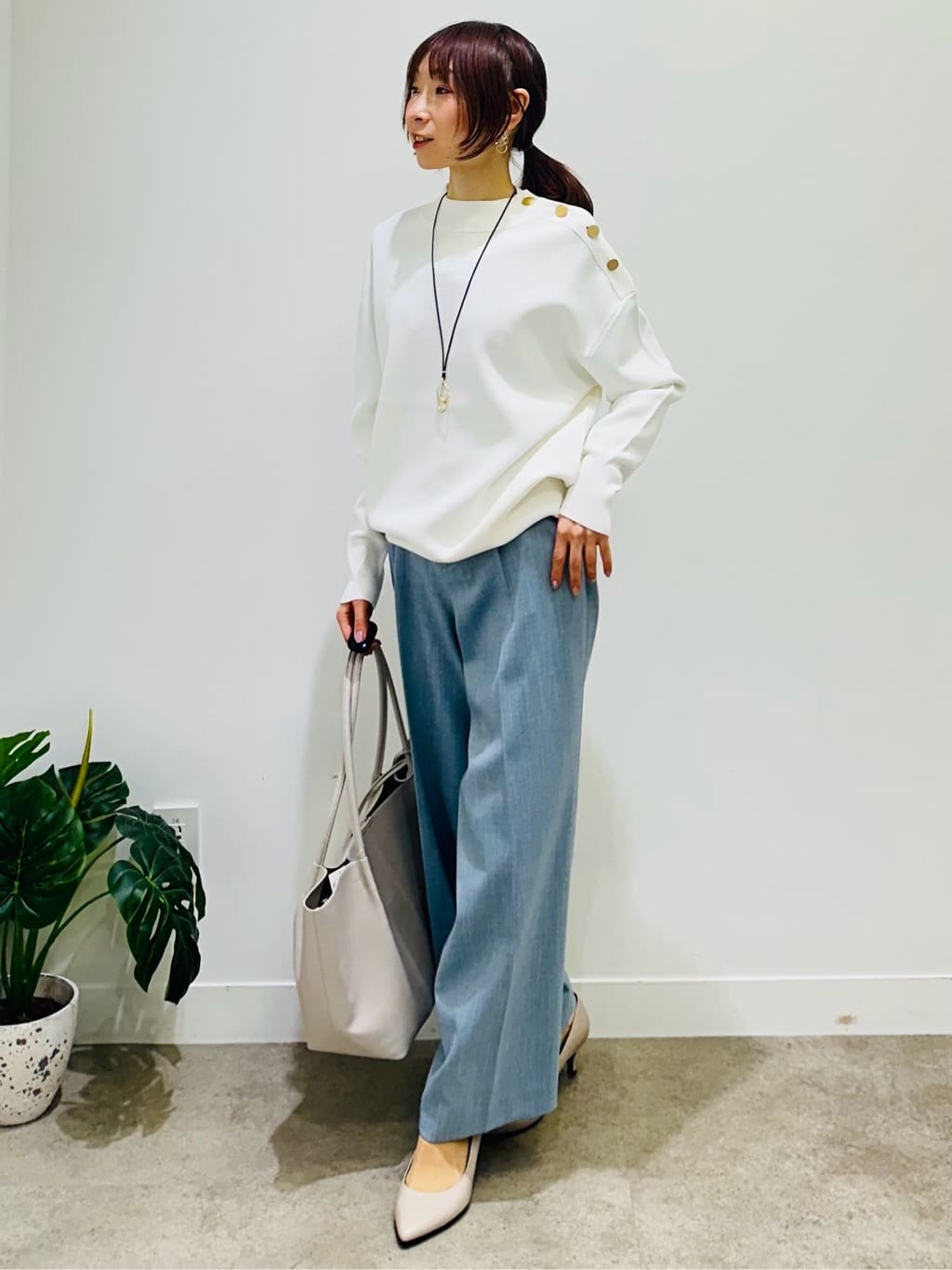 Miwaさんの「UNTITLED｜◆【はっ水/洗える】タスランステンカラーコート」を使ったコーディネート