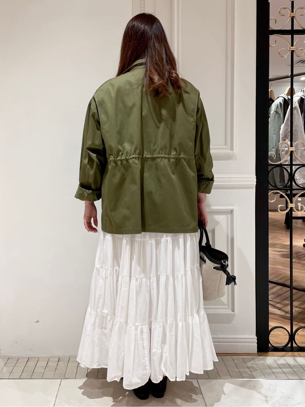 minowaさんの「DRESSTERIOR｜【ウォッシャブル】コンパクトコットンミリタリーブルゾン」を使ったコーディネート