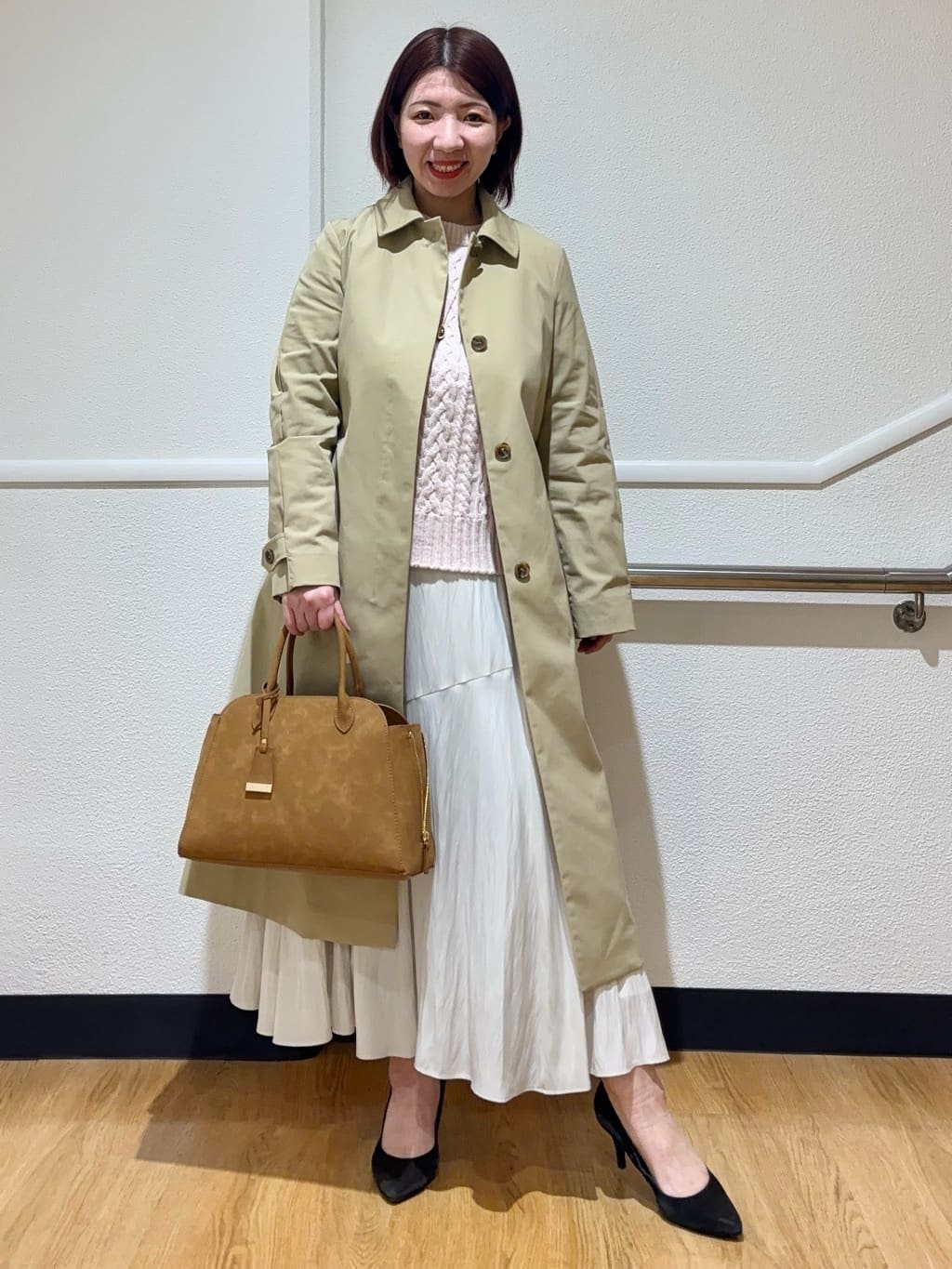 MIKIKOさんの「UNTITLED｜◆【はっ水/洗える】タスランステンカラーコート」を使ったコーディネート