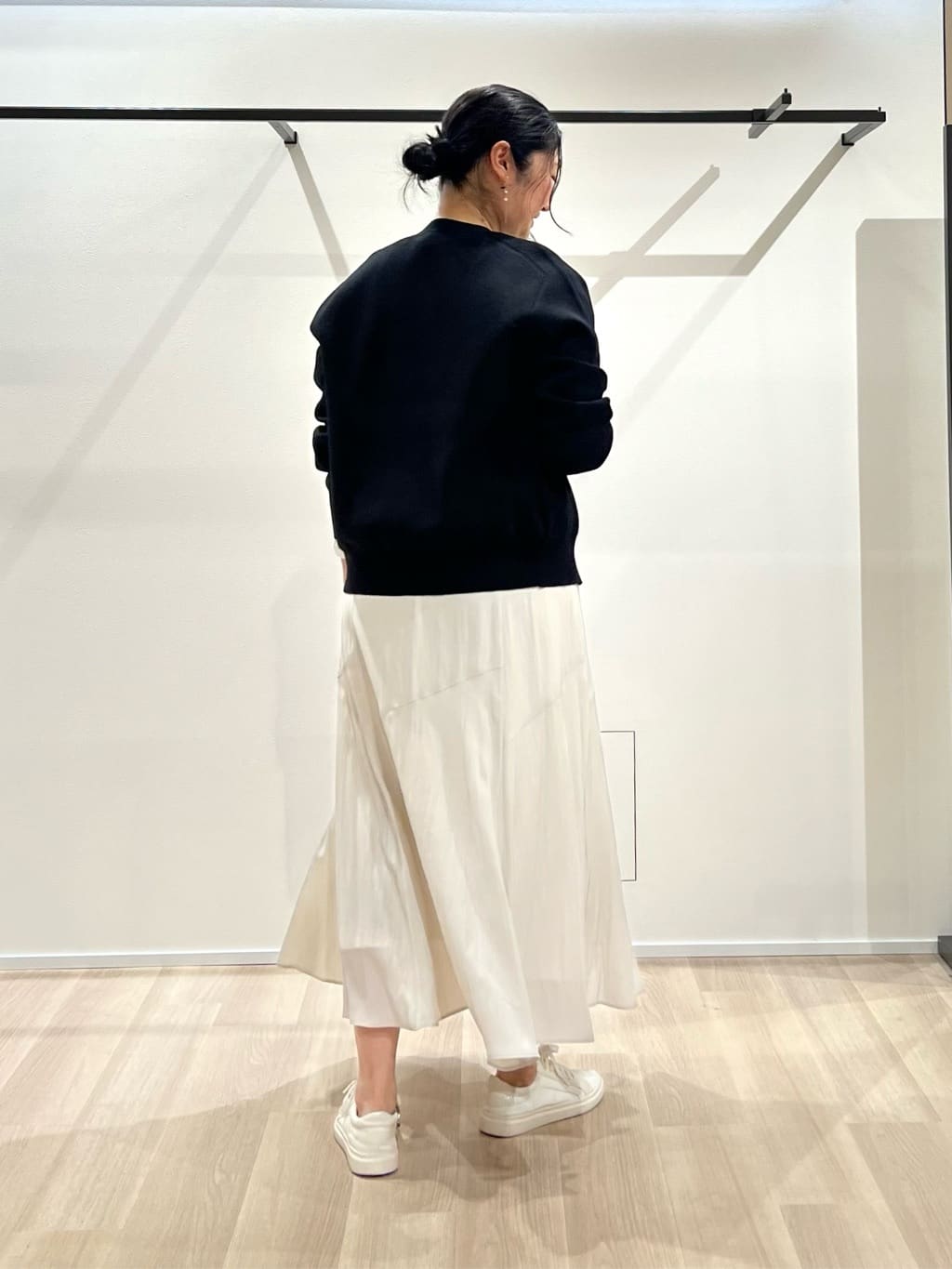 TOMOMIさんの「UNTITLED｜◆【軽羽織り/セットアップ可】ジップアップニットカーディガン」を使ったコーディネート