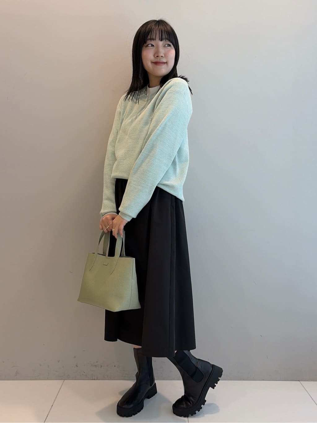 Akutagawaさんの「TAKEO KIKUCHI｜【洗える】カラースプリングニット」を使ったコーディネート