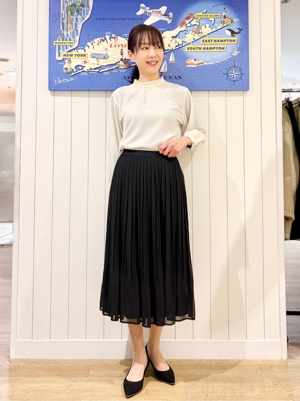 uwatokoさんの「Dessin｜【入卒/セレモニー/お仕事/セットアップ可能】ダブルジャケット」を使ったコーディネート
