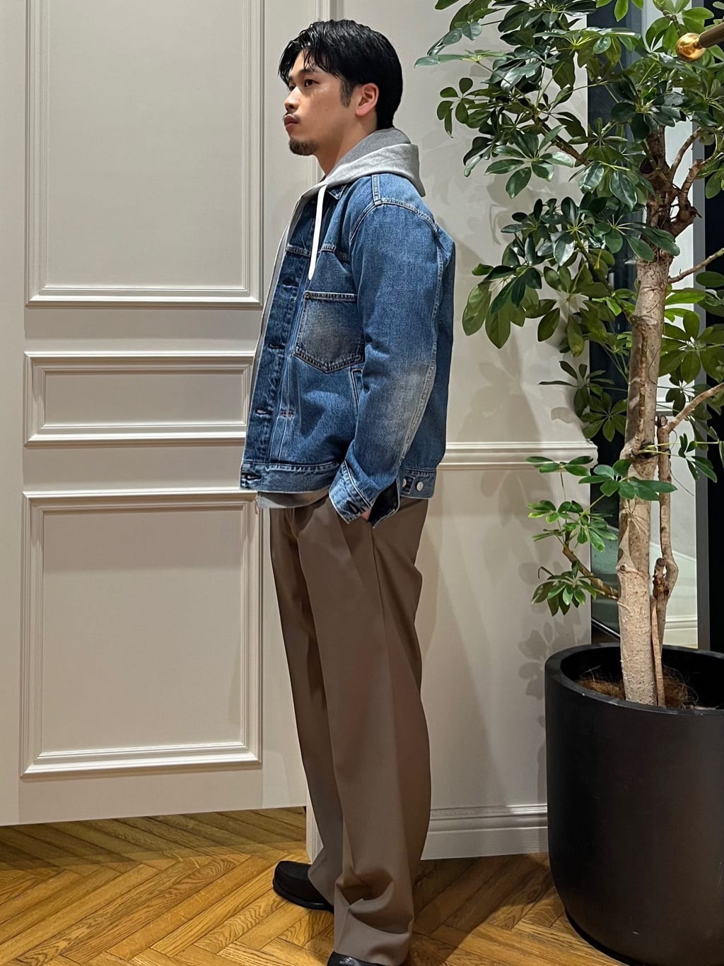 Tokuさんの「DRESSTERIOR｜◆ファーストモデル ユーズドデニムGジャン」を使ったコーディネート