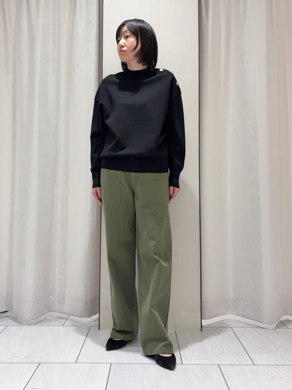 わたなべさんの「UNTITLED｜◆【はっ水/洗える】タスランステンカラーコート」を使ったコーディネート