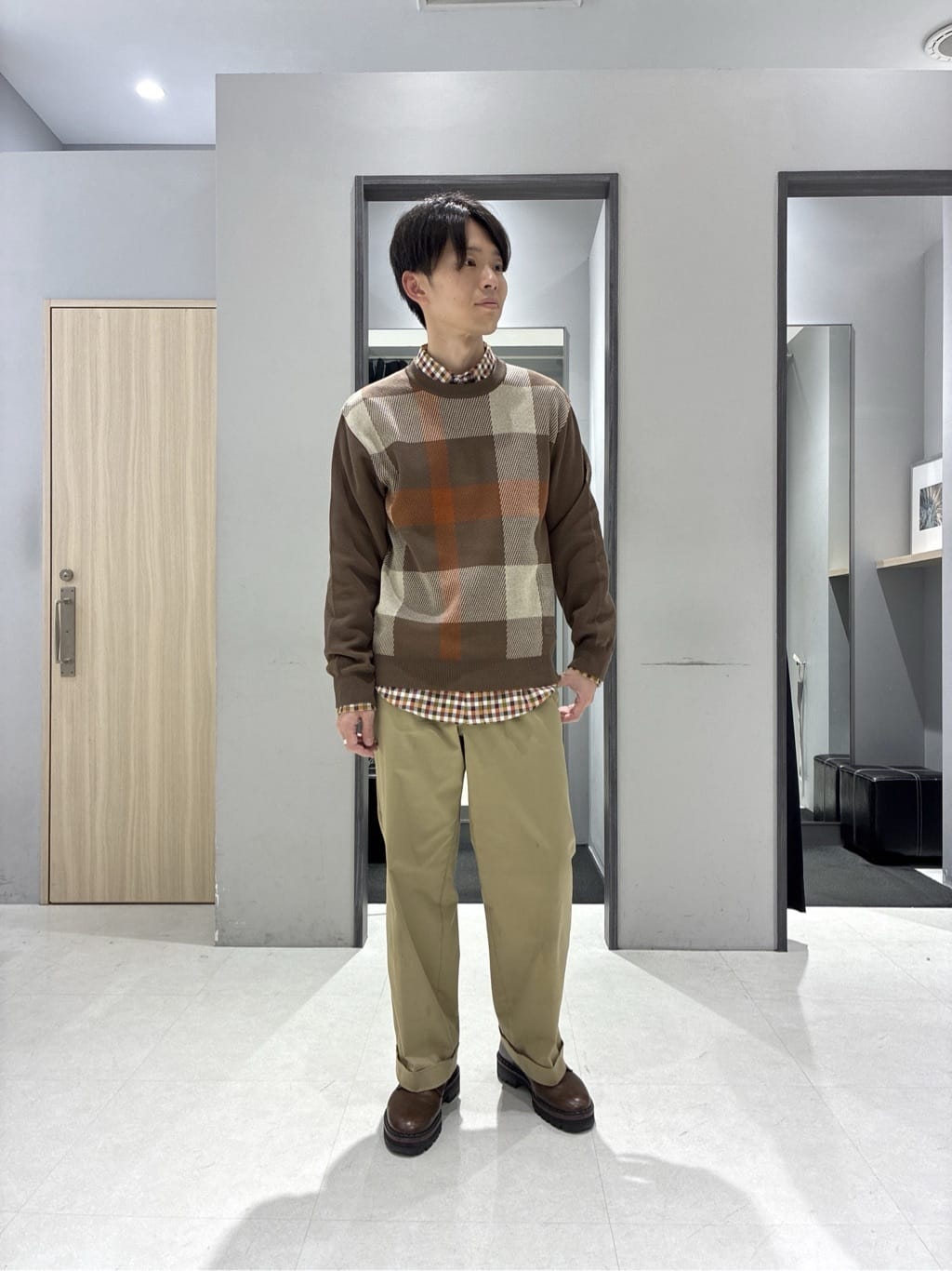 わいずみさんの「TAKEO KIKUCHI｜【3WAY】ドビー ダウンライナー付ブルゾン」を使ったコーディネート