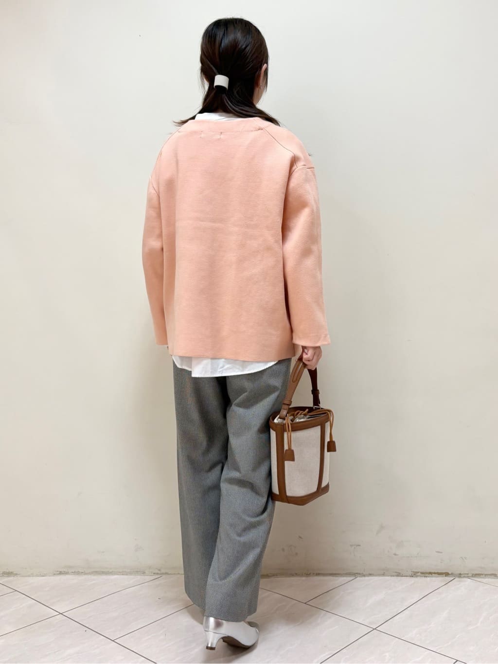 mikiさんの「Reflect｜【着回し力◎】ジャケット風ニットカーディガン」を使ったコーディネート