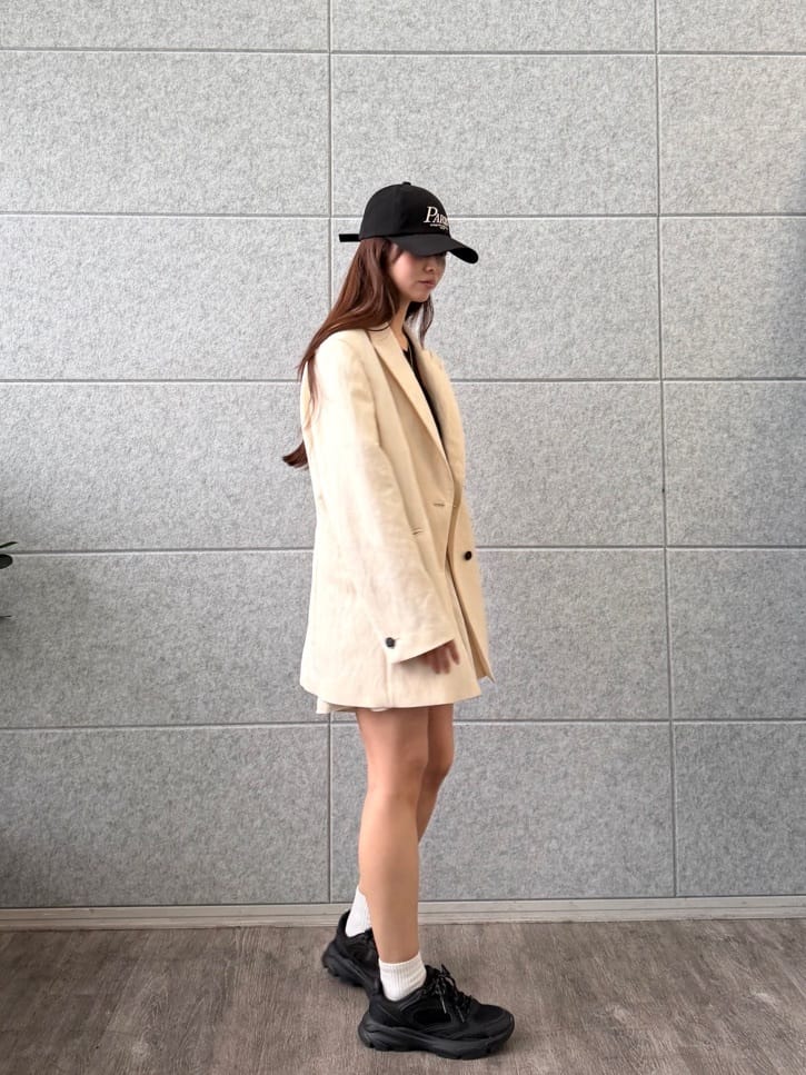 kanamiさんの「CODE A｜arc tailored jacket」を使ったコーディネート