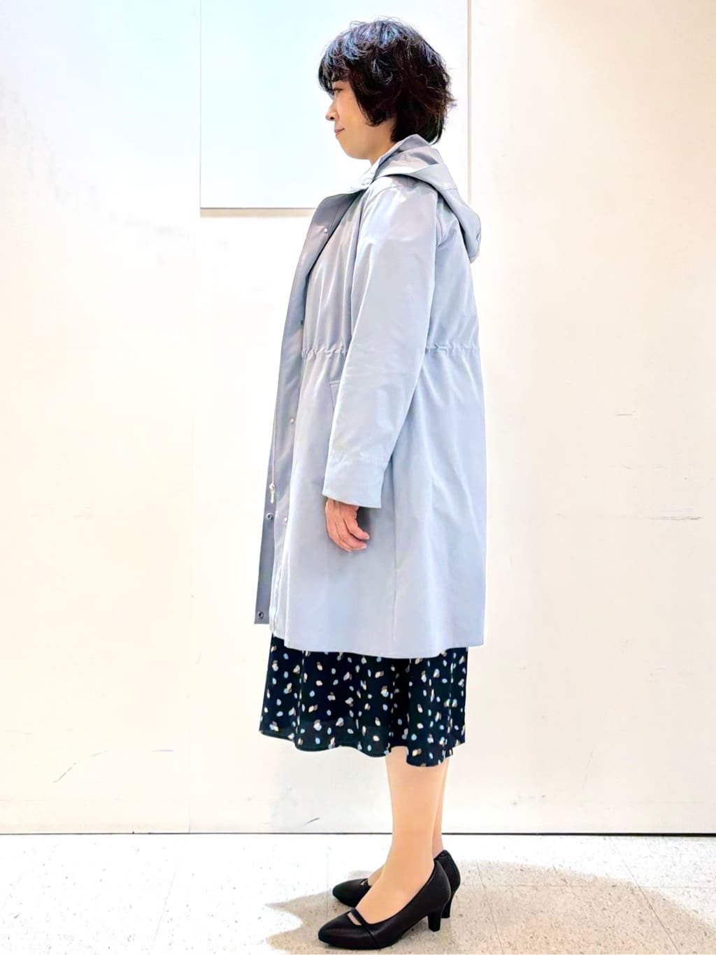 ヤスコさんの「Reflect｜【中綿ライナー付き】ライナー付きフーデッドロングコート」を使ったコーディネート