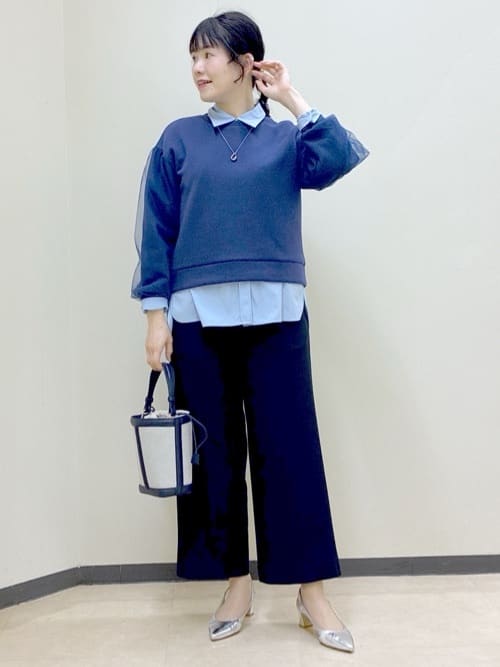  beni_gingerさんの「Reflect｜【撥水】ストレッチタフタミドル丈スタンドカラーコート」を使ったコーディネート