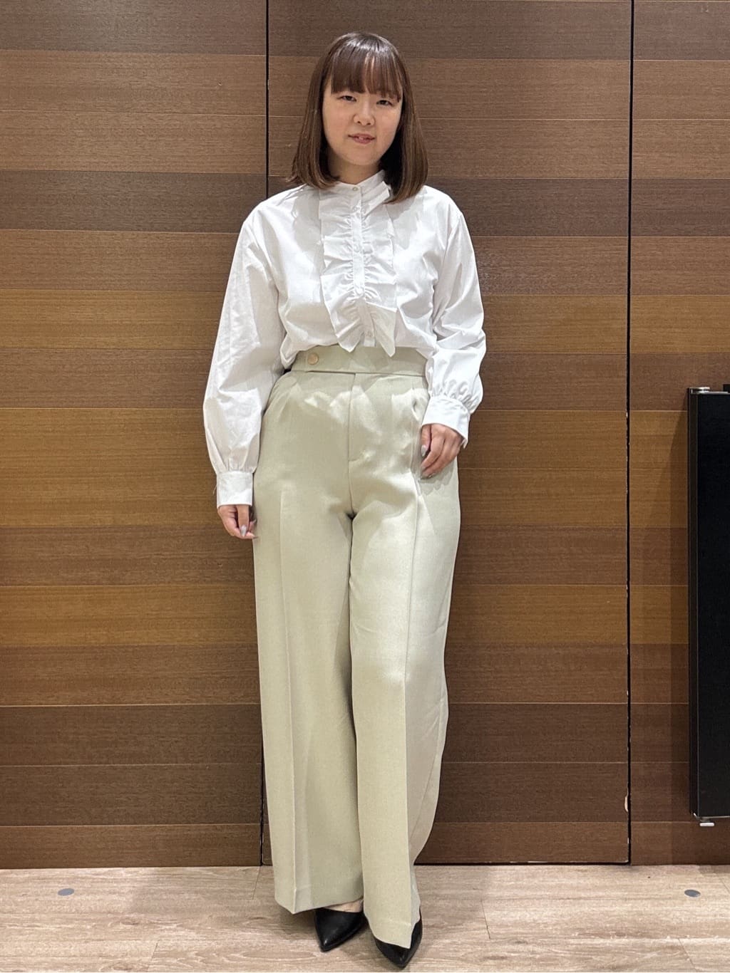 yumeさんの「OPAQUE.CLIP｜リバーシブル配色ノーカラーコート【洗濯機OK】」を使ったコーディネート