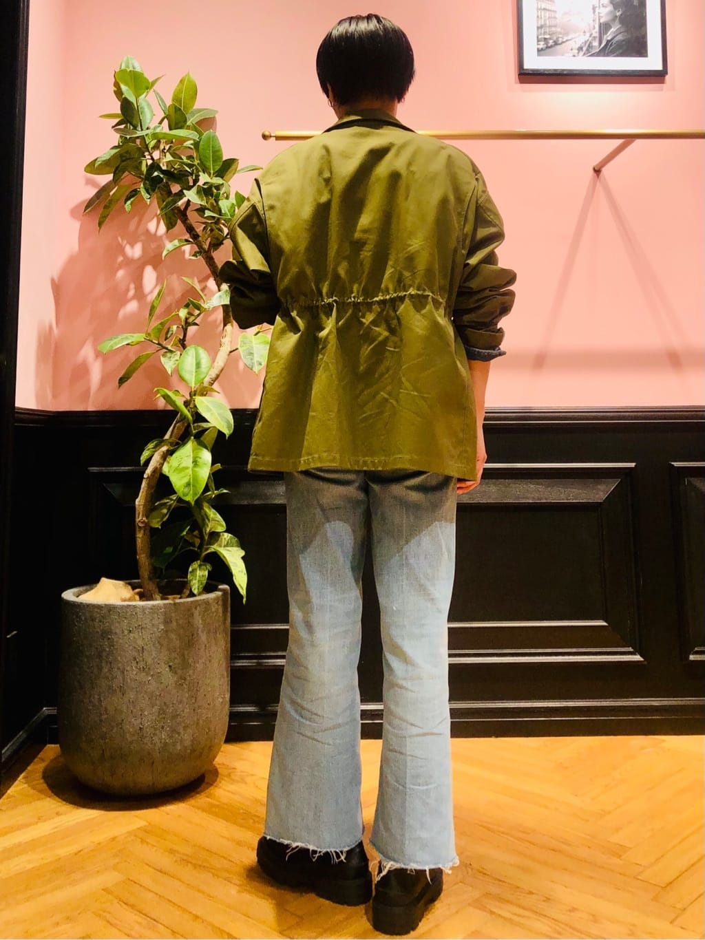 OGATAさんの「DRESSTERIOR｜【ウォッシャブル】コンパクトコットンミリタリーブルゾン」を使ったコーディネート