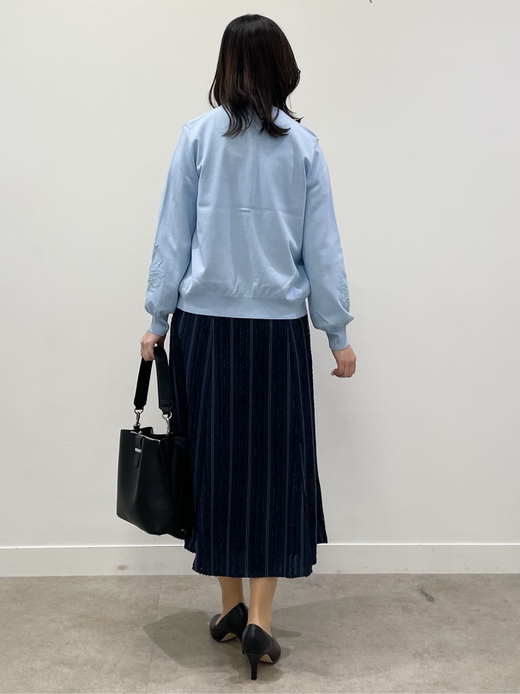 yukariさんの「Reflect｜レースデザインスリーブカーディガン」を使ったコーディネート