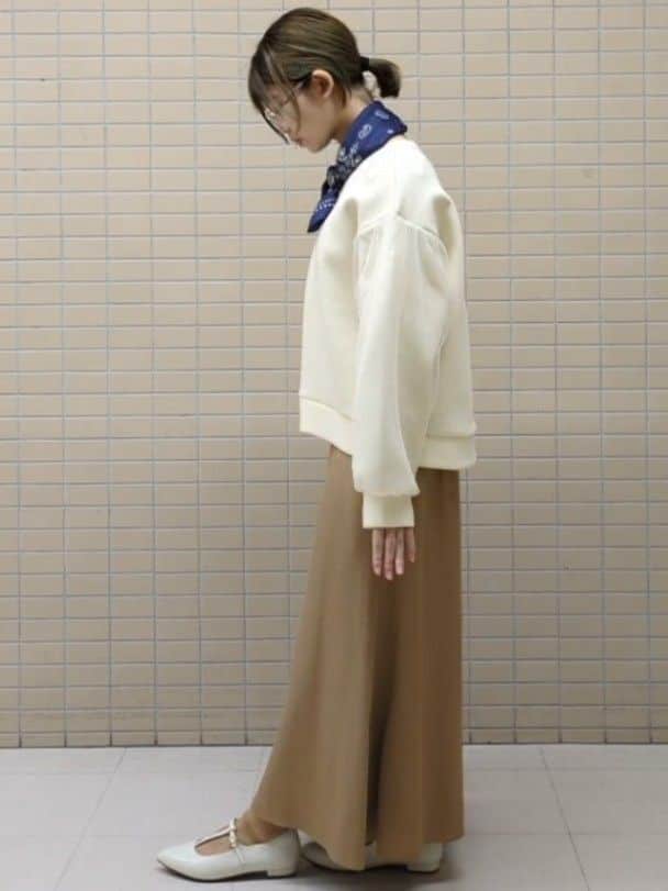 ひまりさんの「Reflect｜フリュイドフレアスカート」を使ったコーディネート