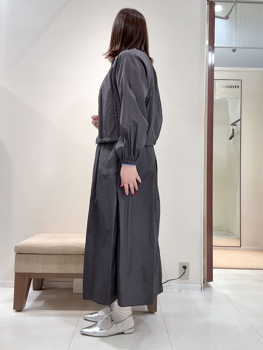 YUIさんの「UNTITLED｜◆【セットアップ可/はっ水】シャイニータイプライターブルゾン」を使ったコーディネート