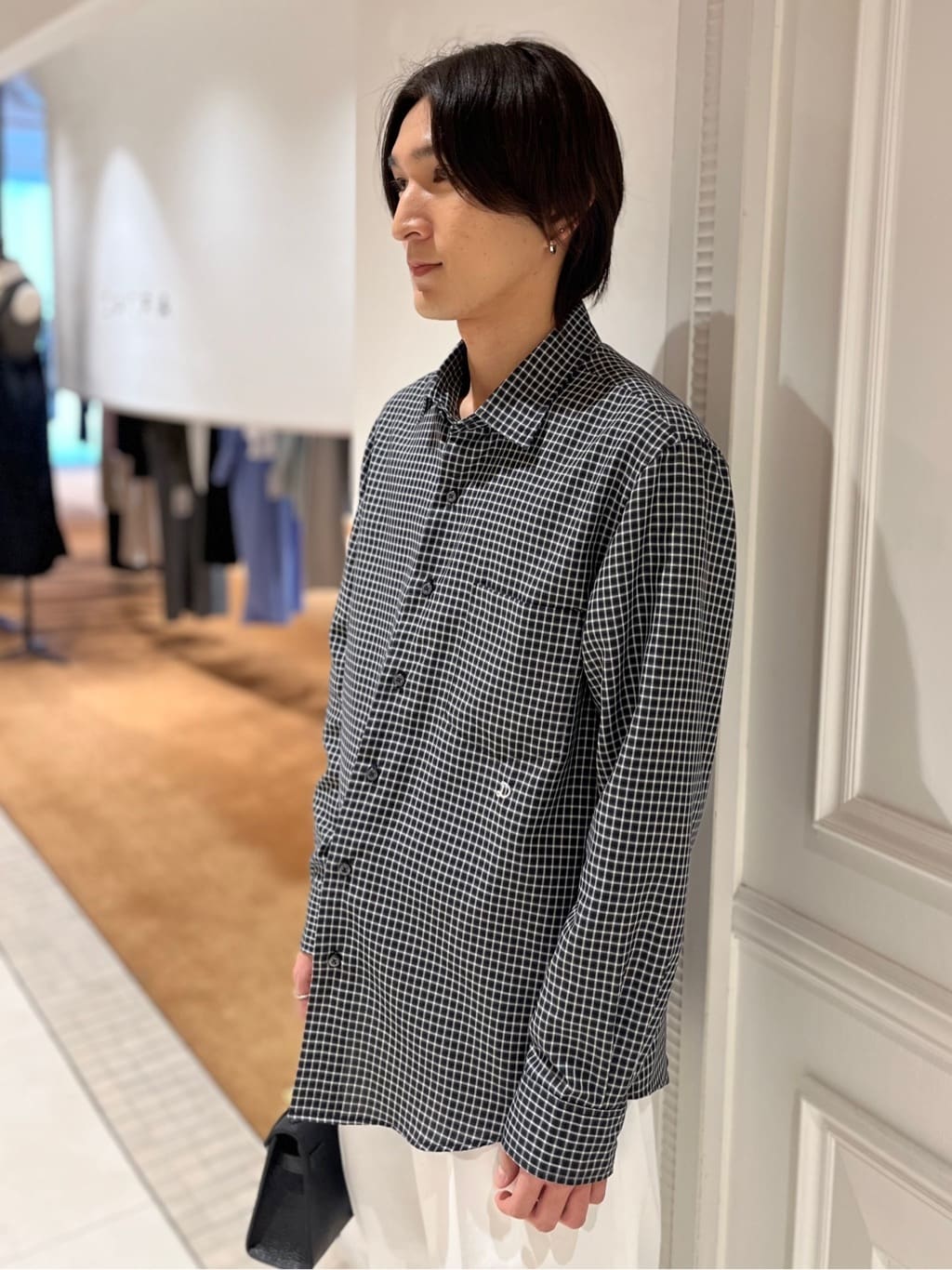 Watanabeさんの「DRESSTERIOR｜ミニチェックシャツ」を使ったコーディネート